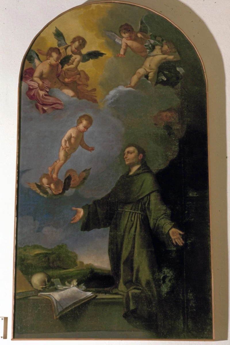 Il Gesù Bambino appare a Sant'Antonio da Padova